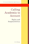 Calling Academia to Account