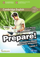 Cambridge English Prepare! Level 7 Student's Book and Online Workbook with Testbank