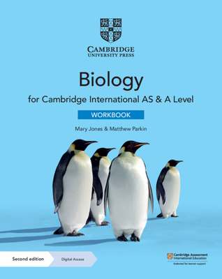 Cambridge International AS & A Level Biology Workbook with Digital Access (2 Years) - Jones, Mary, and Parkin, Matthew