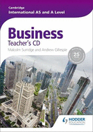 Cambridge International AS and A Level Business Teacher's: Teacher's CD