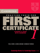 Cambridge Practice Tests for First Certificate 1 Self-Study Student's Book