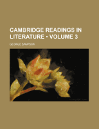 Cambridge Readings in Literature; Volume 3