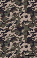 Camo Journal: Dark Camouflage, 108 Pages