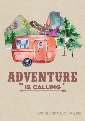 Camping Journal & RV Travel Logbook, Red Vintage Camper Adventure: Road Trip Planner, Caravan Travel Journal, Glamping Diary, Camping Memory Keepsake and Family Vacation Planner, 7" x 10" Camping Notebook & Motorhome Campsite Record Book, 160 pages / 80 T - Willow, Enchanted