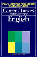 Career Choices for Students of English