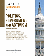 Career Opportunities in Politics, Government, and Activism