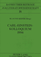 Carl-Einstein-Kolloquium 1994