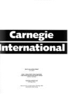 Carnegie International, 1985 - Lane, John R (Editor), and Caldwell, John (Editor), and Bos, Saski (Editor)