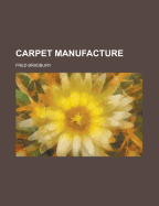 Carpet manufacture
