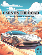 Cars on the Road: Coloring Book for Kids