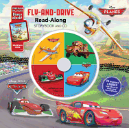 Cars / Planes Fly-And-Drive Read-Along Storybook and CD: Purchase Includes Disney Ebook! CD Features 4 Stories with Character Voices and Sound Effects!