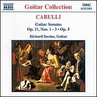 Carulli: Guitar Sonatas Op. 21, Nos. 1-3 & Op. 5 - Richard Savino (guitar)
