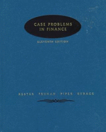 Case Problems in Finance - Kester, Carl, and Fruhan, Jr, and Piper, Thomas R