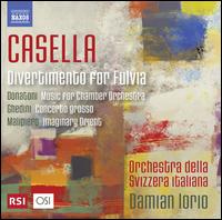 Casella: Divertimento for Fulvia - Orchestra della Svizzera Italiana; Damian Iorio (conductor)