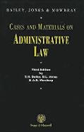 Cases and Materials on Administrative Law