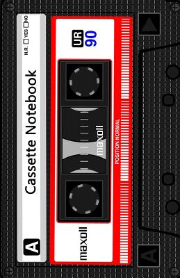 Cassette Notebook: Lined A5 Notebook - Cream Paper, A5 Size (5.5 X 8.5 Inches), 100 Pages (50 Sheets) - Smith, Jane, Professor