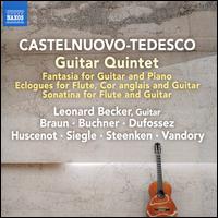 Castelnuovo-Tedesco: Guitar Quintet; Fantasia; Eclogues; Sonatina for Flute and Guitar - Chlo Dufossez (flute); Clara Isabella Siegle (piano); Elisabeth Buchner (viola); Eloi Huscenot (cor anglais);...