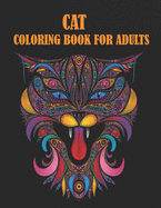 Cat Coloring Book For Adults: 50 unique designs for cats lovers