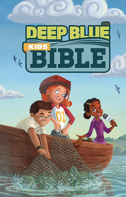 CEB Deep Blue Kids Bible Bright Sky Paperback - 