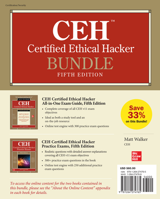 CEH Certified Ethical Hacker Bundle, Fifth Edition - Walker, Matt