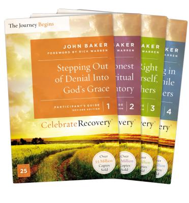 Celebrate Recovery Updated Participant's Guide Set, Volumes 1-4: A Recovery Program Based on Eight Principles from the Beatitudes - Baker, John