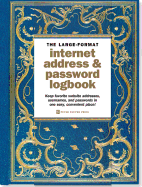 Celestial Large-Format Internet Address & Password Logbook