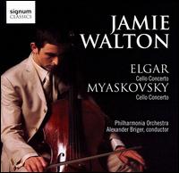 Cello Concertos by Elgar & Myakovsky - Jamie Walton (cello); Philharmonia Orchestra; Alex Briger (conductor)