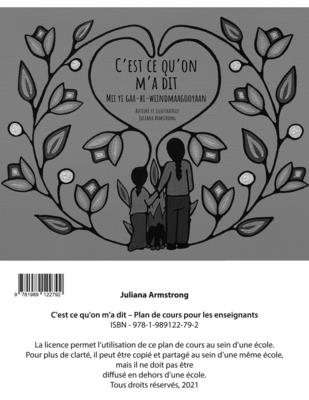 C'Est Ce Qu'on m'a Dit Plan de Cours - Armstrong, Juliana (Illustrator)