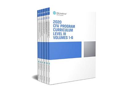 Cfa Program Curriculum 2020 Level III, Volumes 1 - 6, Box Set - Cfa Institute