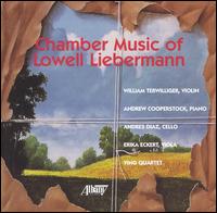 Chamber Music of Lowell Liebermann - Andrs Daz (cello); Andrew Cooperstock (piano); Erika Eckert (viola); William Terwilliger (violin); Ying Quartet