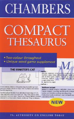 Chambers Compact Thesaurus - Larousse Kingfisher Chambers (Creator)