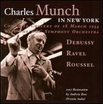 Charles Munch in New York
