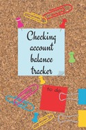 Checking Account Balance Tracker: Credit And Debit Card Ledger, 120 Pages