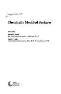 Chemically Modified Surfaces: Rsc - Vahlas, Constantin (Contributions by), and Maury, Francis (Contributions by), and Leigh, Ivan E (Editor)