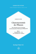 Chemotaxonomie Der Pflanzen: Eine bersicht ber Die Verbreitung Und Die Systematische Bedeutung Der Pflanzenstoffe. Band 3: Dicotyledoneae: Acanthaceae -- Cyrillaceae