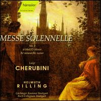 Cherubini: Messe Solennelle - Cornelia Kallisch (alto); Gisela Burandt (soprano); Jacob Will (bass); Martin Thompson (tenor); Martin Wanner (tenor);...