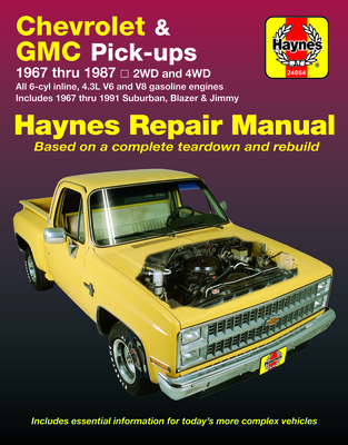 Chevrolet & GMC Pick-Ups 1967-87 & Blazer, Jimmy & Suburban 1967-91 - Haynes, J H