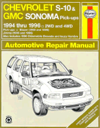 Chevrolet S-10 and GMC Sonoma Pick-ups (1994-1996) Automotive Repair Manual