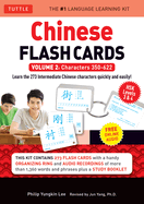 Chinese Flash Cards Kit Volume 2: Hsk Levels 3 & 4 Intermediate Level: Characters 350-622 (Audio CD Included)