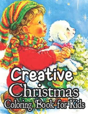 Christmas Coloring Book For Kids: 50 Beautiful Pages to Color with Santa Claus, Reindeer, Snowmen & More! ( Volume: 5 ) - Press, Alicia