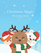 Christmas Magic Coloring Book Volume I: Beautiful Holiday Designs