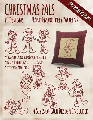 Christmas Pals Hand Embroidery Patterns - Embroidery, Stitchx