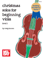 Christmas Solos for Beginning Viola: Level 1