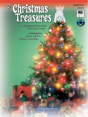 Christmas Treasures: 11 Christmas Piano Solos with Piano Duets (Level 1), Book, CD & General MIDI Disk - Lew, Gail, and Lobdell, Chris