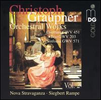 Christoph Graupner: Orchestral Works, Vol. 2 - Nova Stravaganza; Siegbert Rampe (harpsichord)
