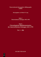 Chronologische Bilddokumentation Der sterreichischen Zeitungen 1621-1795: Nr. 1-206