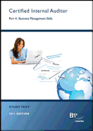 CIA - Part 4: Business Management Skills: Study Text