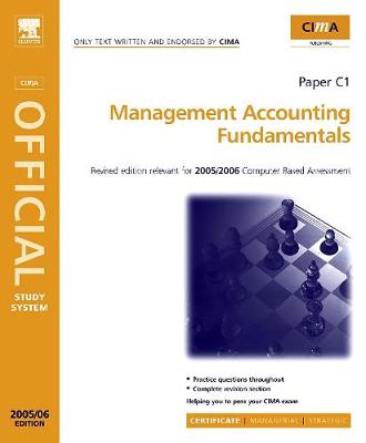 CIMA Study Systems 2006: Management Accounting Fundamentals - Walker, Janet