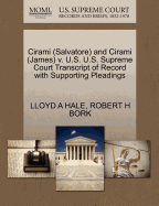 Cirami (Salvatore) and Cirami (James) V. U.S. U.S. Supreme Court Transcript of Record with Supporting Pleadings