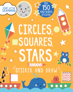 Circles, Squares, Stars Sticker and Draw